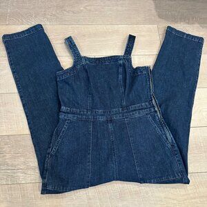 J.CREW JEANS DENIM ROMPER JUMPSUIT ONE PIECE WOMENS SIZE 6